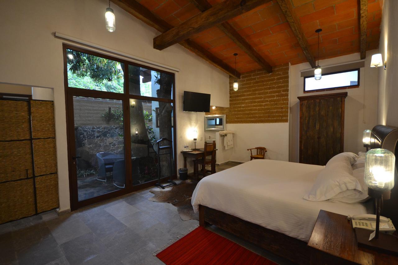 Rustika Spa Hotel Boutique เตโปซตลัน ภายนอก รูปภาพ
