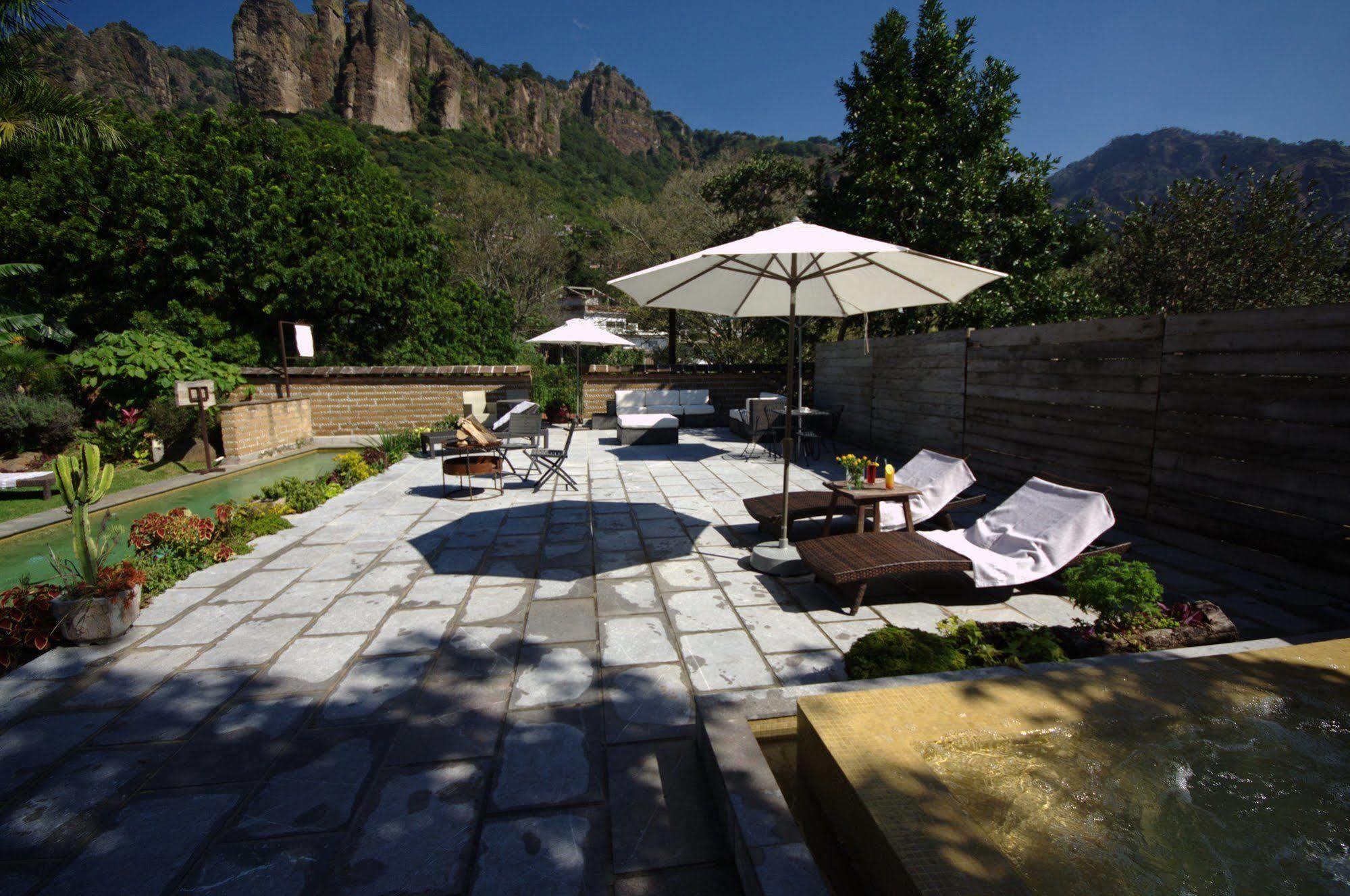 Rustika Spa Hotel Boutique เตโปซตลัน ภายนอก รูปภาพ